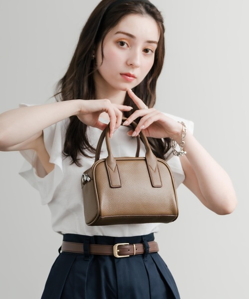 Rocky Monroe（ロッキーモンロー） ボストンバッグ 2WAY PUレザーミニ