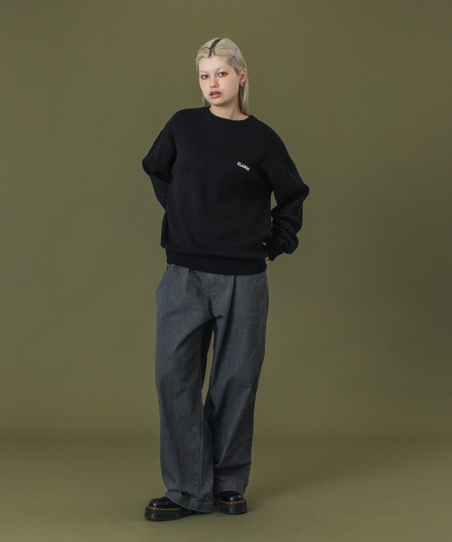 XLARGE（エクストラ ラージ） セーター ニット OG CREWNECK KNIT 