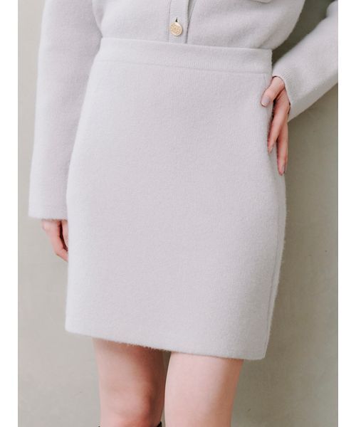 SNIDEL スカート SNIDEL（スナイデル） スカート フォックスニットスカート : ZOZOTOWN