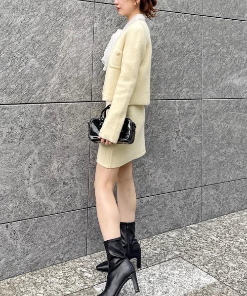 SNIDEL（スナイデル） スカート フォックスニットスカート : ZOZOTOWN