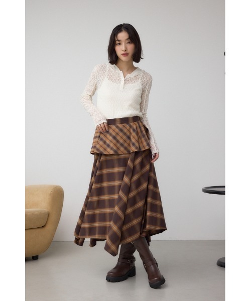 AZUL BY MOUSSY（アズールバイマウジー） ロング スカート イレヘム