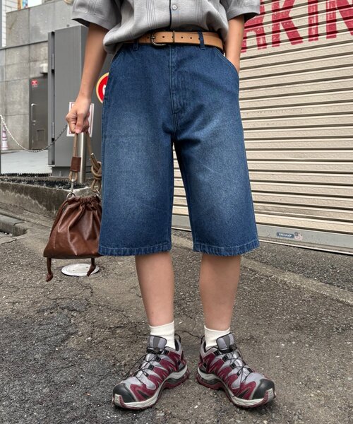 [CIAOPANIC TYPY] Denim шорты MEDIUM голубой женский 