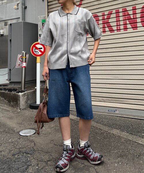 [CIAOPANIC TYPY] Denim шорты MEDIUM голубой женский 