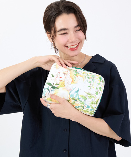 LeSportsac ポーチ 「天使なんかじゃない」EXTRA LARGE