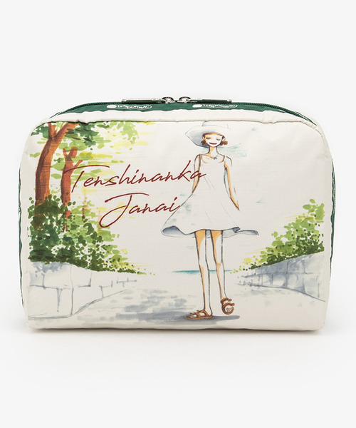 LeSportsac ポーチ 「天使なんかじゃない」EXTRA LARGE