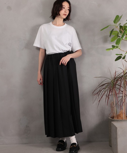 スカート draw drawers skirt DRAW ロング スカート DRAW(ドロー) / プリーツ ロングスカート