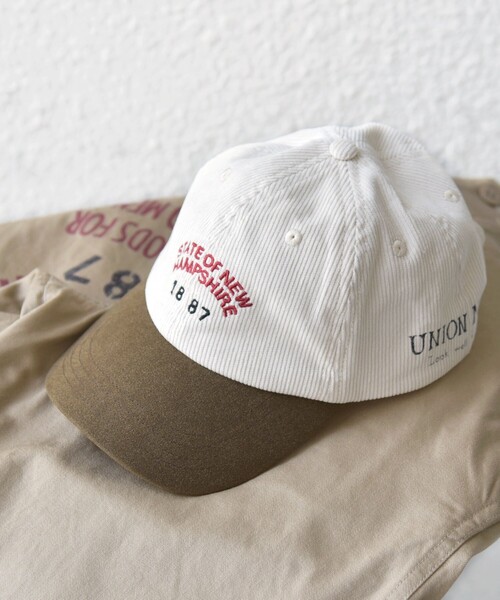 SHIPS（シップス） キャップ 帽子 「SHIPS別注」WHITE FIELD:ロゴ