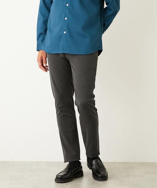 MEN'S MELROSE パンツ ハイファンクションツイル スリムテーパード5