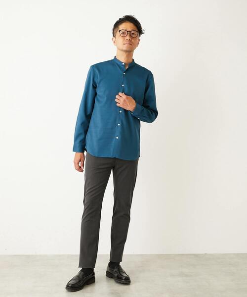MEN'S MELROSE パンツ ハイファンクションツイル スリムテーパード5