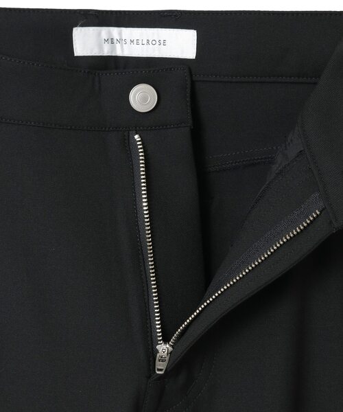 【ベージュ】ハイファンクションツイル スリムテーパード5ポケットパンツ MEN'S MELROSE パンツ ハイファンクションツイル スリムテーパード5