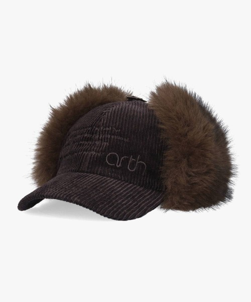 arth（アース） キャップ 帽子 EMB Ear Flap Cap / アース レディース