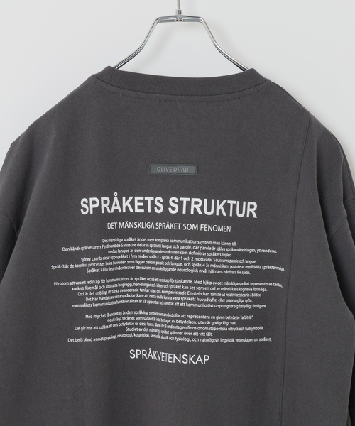 B.C STOCK（ベーセーストック） tシャツ 「OLIVEDRAB/オリーブドラブ