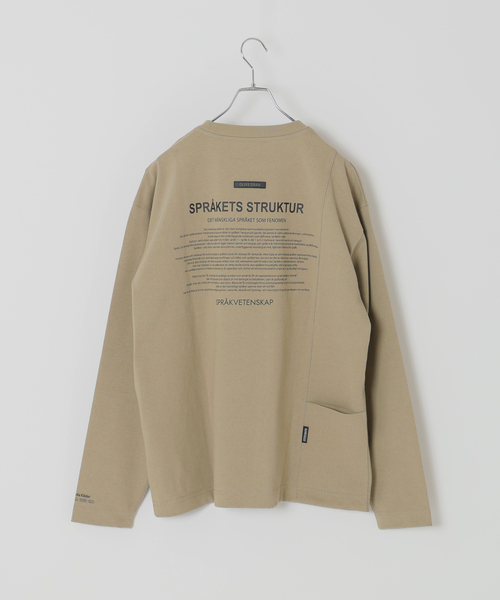 B.C STOCK（ベーセーストック） tシャツ 「OLIVEDRAB/オリーブドラブ