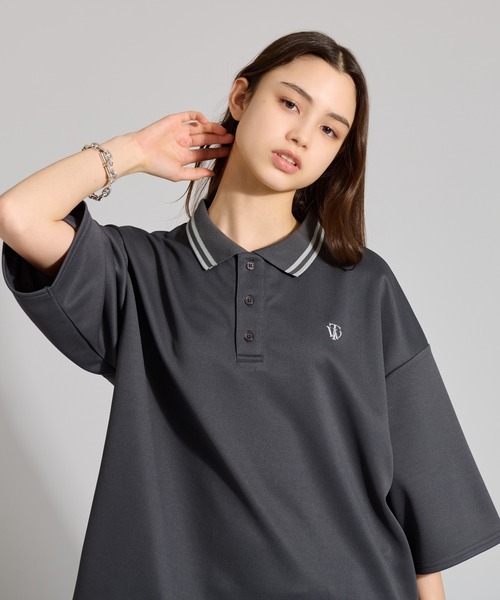 「WETTEMPT」 半袖ポロシャツ SMALL ブラック メンズ_画像8