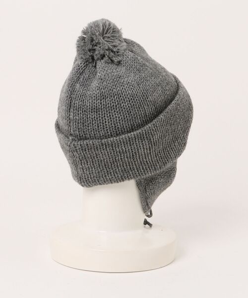 ニット帽 ニットキャップ レディース HIGHLAND 2000 ソリッド ボブ キャップ 3g Solid Bobcap w/ear Cover＆PomPom＆Rope レディース メンズ | HIGHLAND 2000 | 12