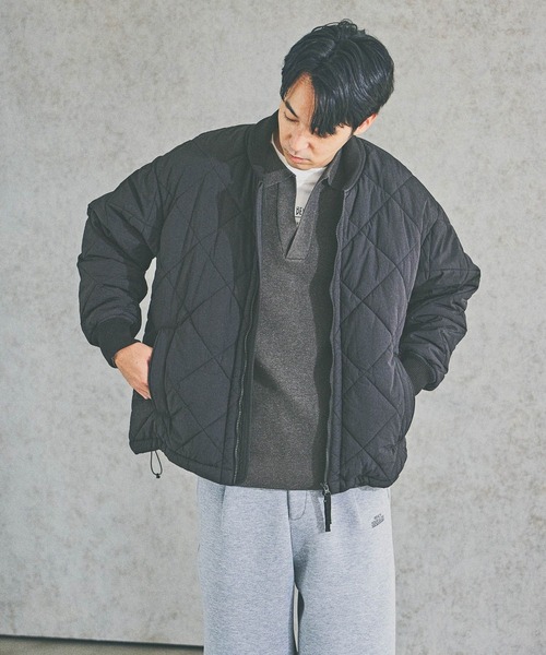 BAYFLOW（ベイフロー） ブルゾン アウター 「撥水加工」キルティング 
