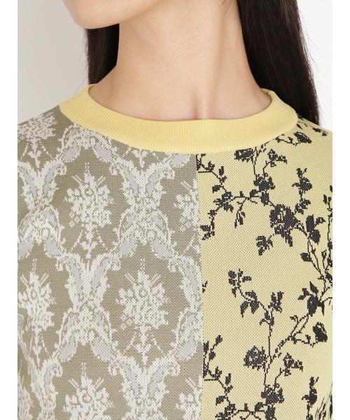 「FURFUR」 長袖ニット FREE イエロー レディース_画像2