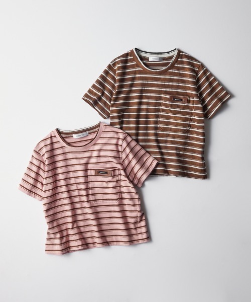 「ESSENTIAL」 半袖Tシャツ FREE ピンク レディース_画像7