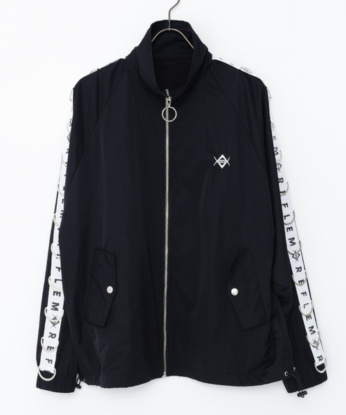 「REFLEM」 ナイロンブルゾン FREE ブラック レディース_画像5