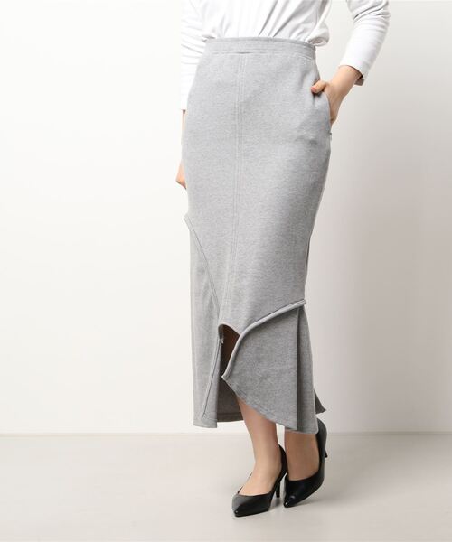 UN3D.（アンスリード） ロングスカート 36 ブラック レディース