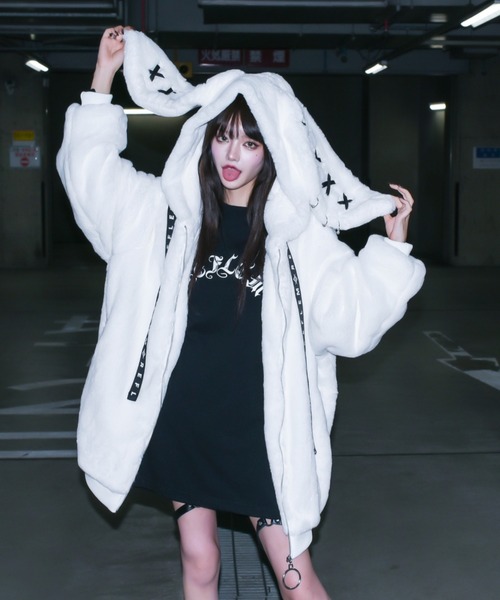 REFLEM（レフレム） ジップアップブルゾン FREE ホワイト レディース