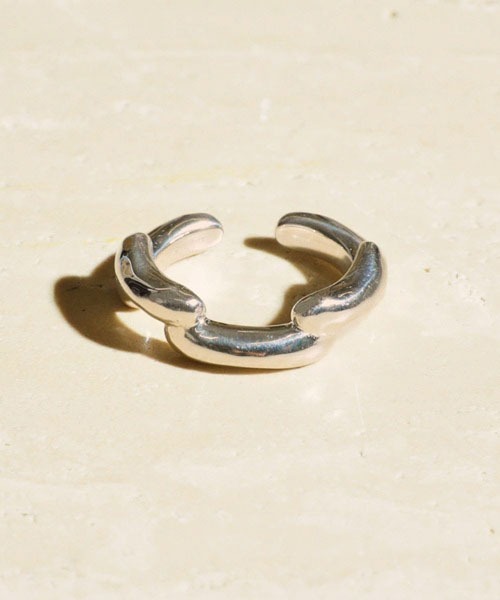 norme 指輪 リング 「SILVER925」ノーム ラティス カフ ピンキー