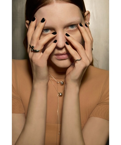 norme 指輪 リング 「SILVER925」ノーム ラティス カフ ピンキー