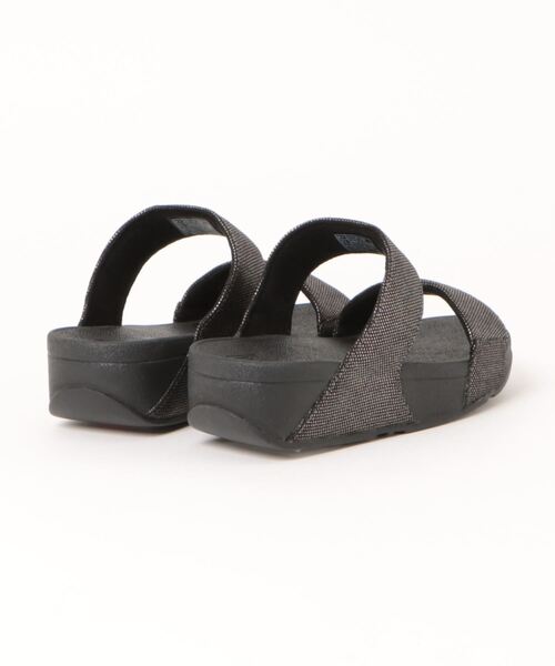 「fitflop」 フラットサンダル US7 ゴールド系その他 レディース_画像2