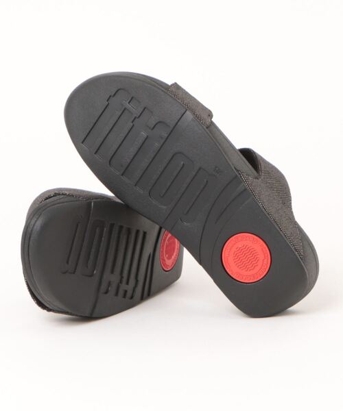 「fitflop」 フラットサンダル US7 ゴールド系その他 レディース_画像3