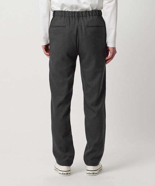 【BLACK】ウールライク ストレッチカルゼ イージーパンツ<A DAY IN THE LIFE> UNITED ARROWS LTD. OUTLET｜ウールライク ストレッチカルゼ イージー