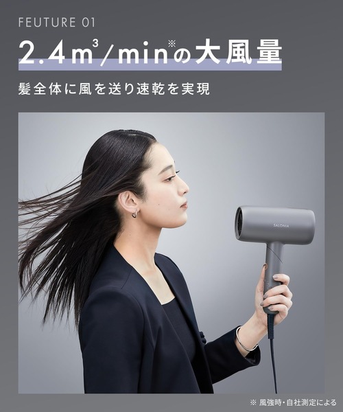 SALONIA（サロニア） スムースシャイン ストレートヘアアイロン