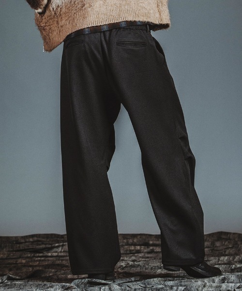 雲のベンダー NO ID. パンツ mp14316-ツータックイージーパラシュート