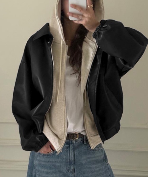 韓国で購入！かわいいレザージャケット　新品 韓国で購入！かわいいレザージャケット 新品 Amazon | [DeBangNi