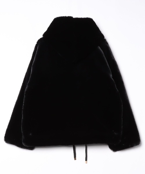 FR(13)NDS フレンズ 25AW FAKE FUR HOOD BZ フェイクファーフードブルゾン L ブルー サンプル品  FLASH オーバーサイズ ジャケット アウター【新古品】【中古】【FR(13)NDS】 FR(13)NDS /フレンズ/FAKE FUR HOOD BLOUSON | ROYAL FLASH（ロイヤル