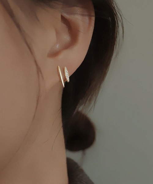yu-ka ピアス YU-KA:ダブルラインピアス double line pierce