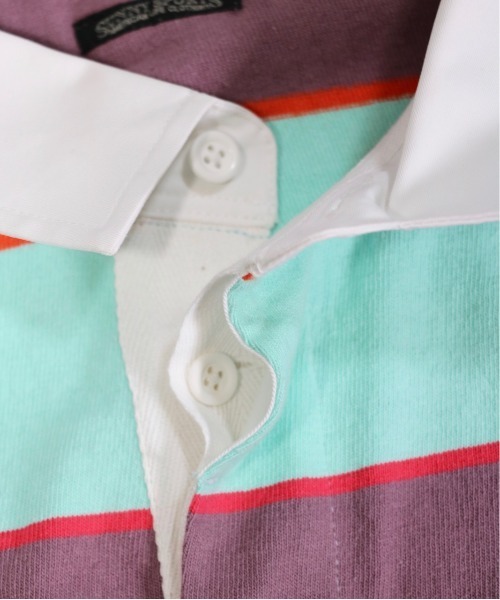 「SUNNY SPORTS」 長袖ポロシャツ LARGE グリーン メンズ_画像5