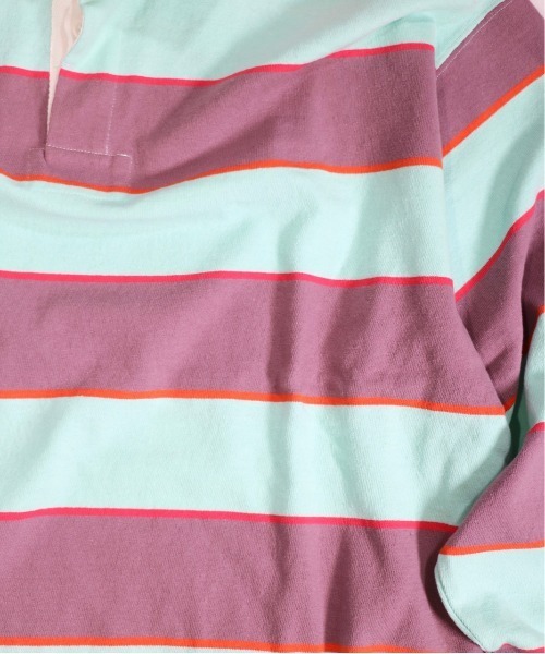 「SUNNY SPORTS」 長袖ポロシャツ LARGE グリーン メンズ_画像9