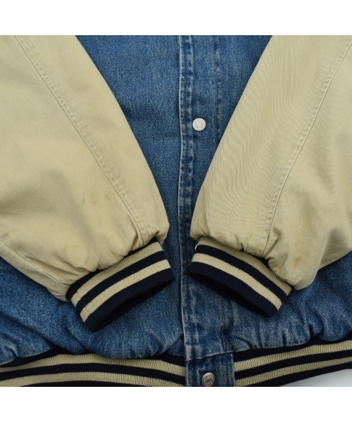 DISNEY VINTAGE スタジャン 「USED」90's Disney “Tigger” 中綿入り