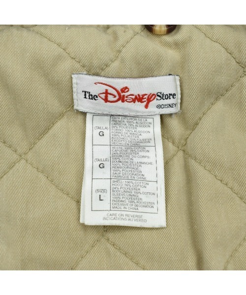 DISNEY VINTAGE スタジャン 「USED」90's Disney “Tigger” 中綿入り