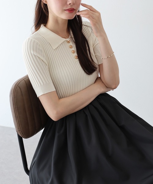 「BLUEEAST」 ドッキングワンピース MEDIUM ブラウン レディース_画像9