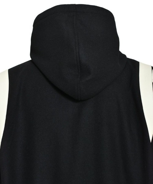 STYLISE ダウンジャケット ダウン 「BREATH」ARCH LOGO HOODED VERSITY