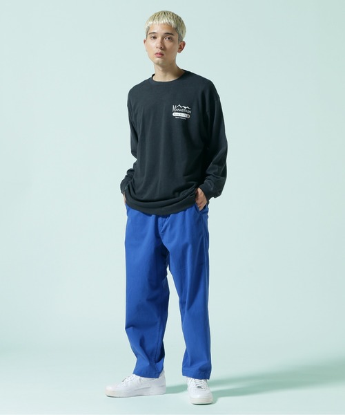 「MANASTASH」 長袖Tシャツ M ナチュラル メンズ_画像4