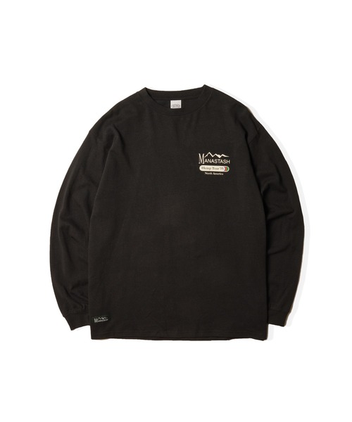 「MANASTASH」 長袖Tシャツ M ナチュラル メンズ_画像6