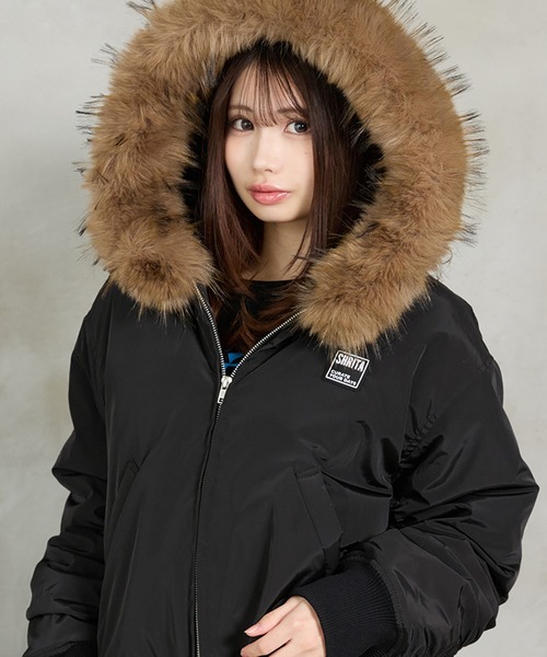 shrita（シュリータ） ブルゾン アウター N2Bファー付きブルゾン