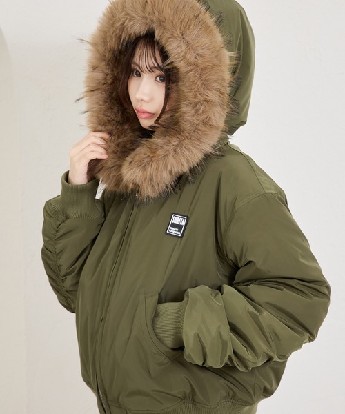 shrita（シュリータ） ブルゾン アウター N2Bファー付きブルゾン