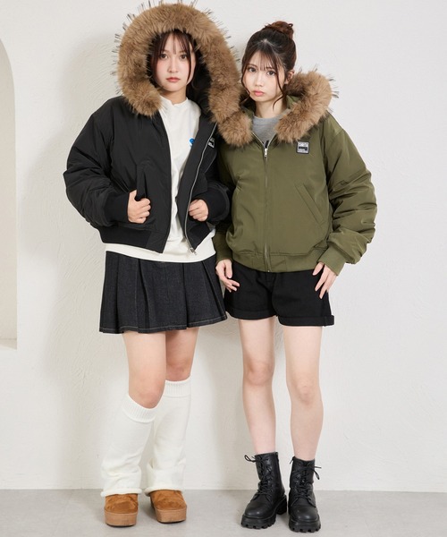 shrita（シュリータ） ブルゾン アウター N2Bファー付きブルゾン