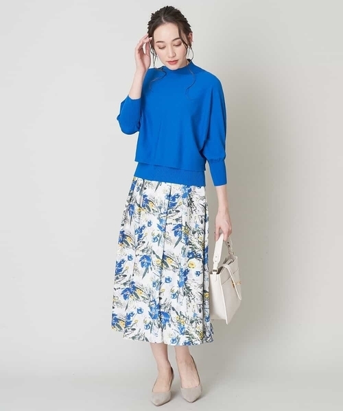 「OFUON le MK」 ロングスカート 36 ピンク レディース_画像3