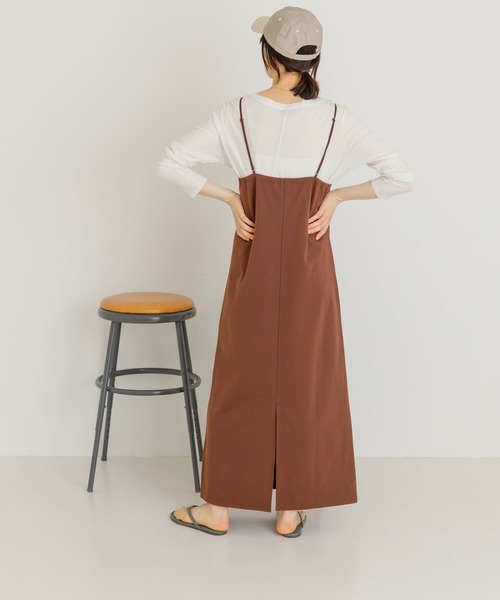 「UR Lab.」 ノースリーブワンピース FREE グリーン系その他 レディース_画像3