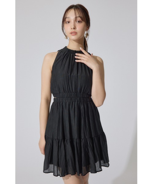 「rienda」 ノースリーブワンピース MEDIUM ピンク レディース_画像2