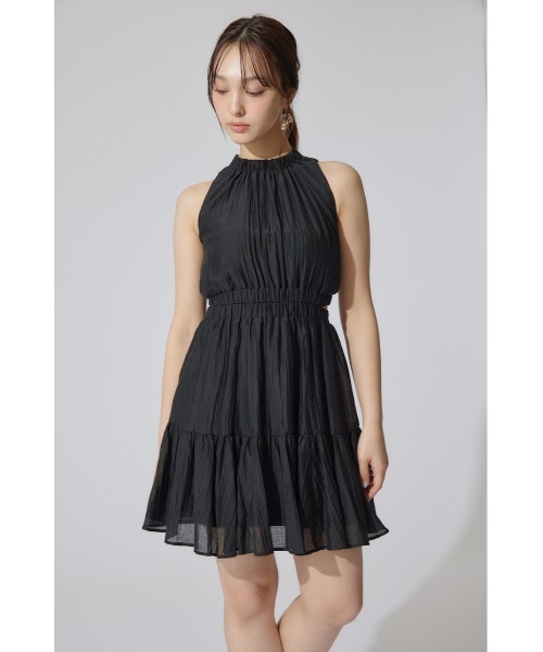 「rienda」 ノースリーブワンピース MEDIUM ピンク レディース_画像4